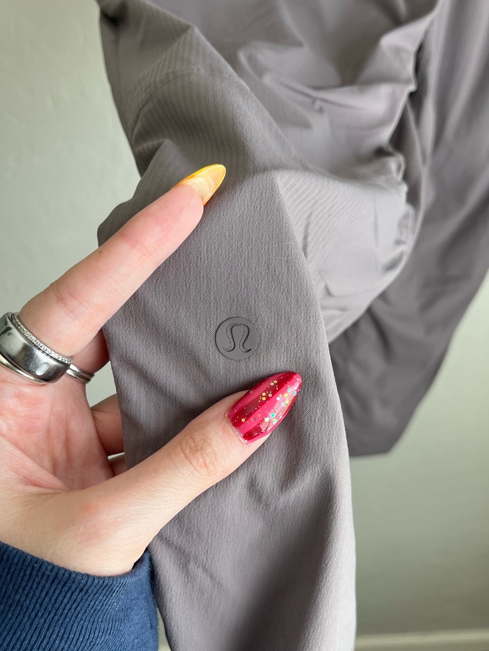 Lululemon Beyond the Studio Crop Pants Grey Lunar Rock Size 10 - Picture 7 of 9